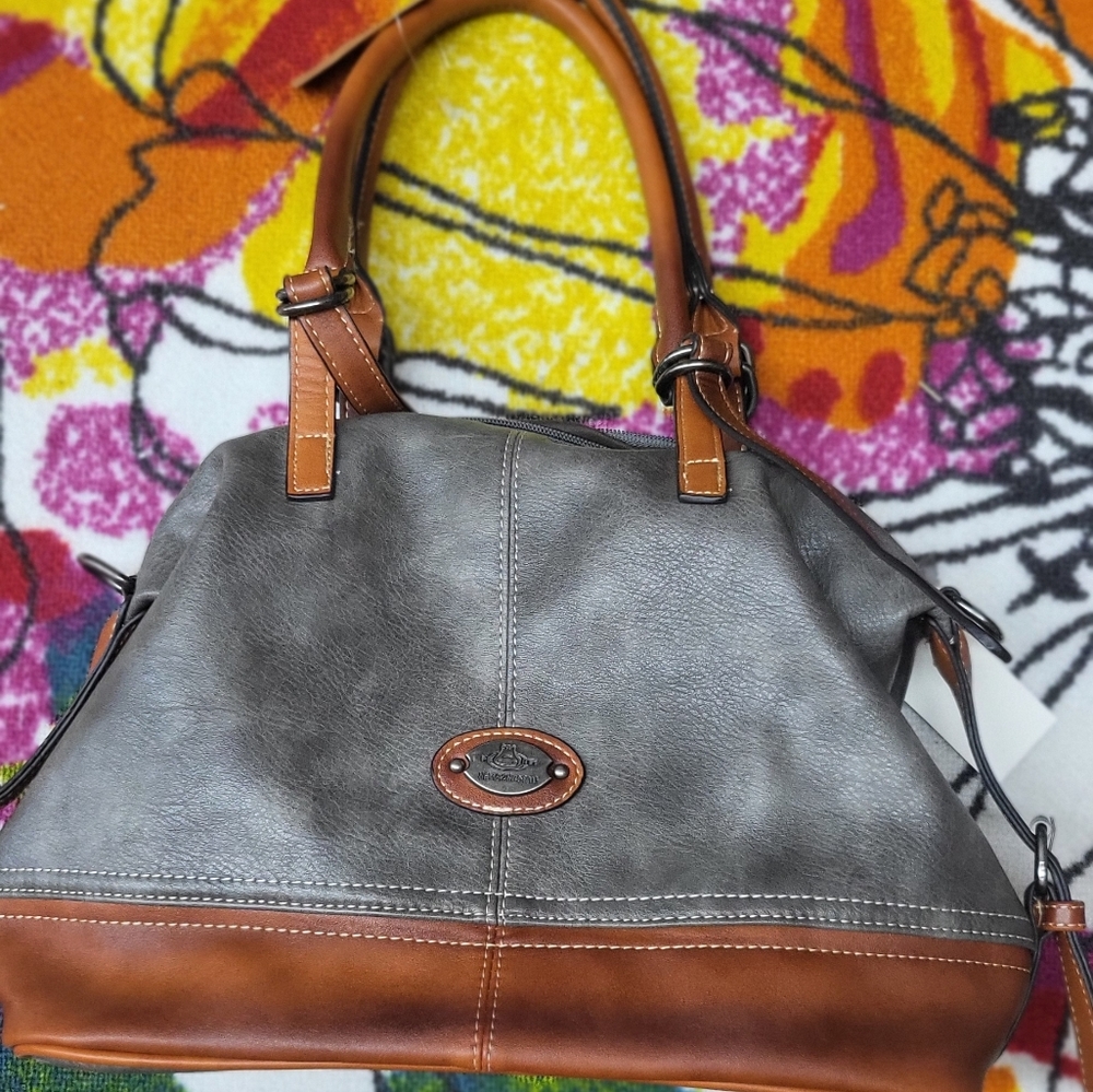 HEMAZHUOFAN PURSE, Grey, Nwt